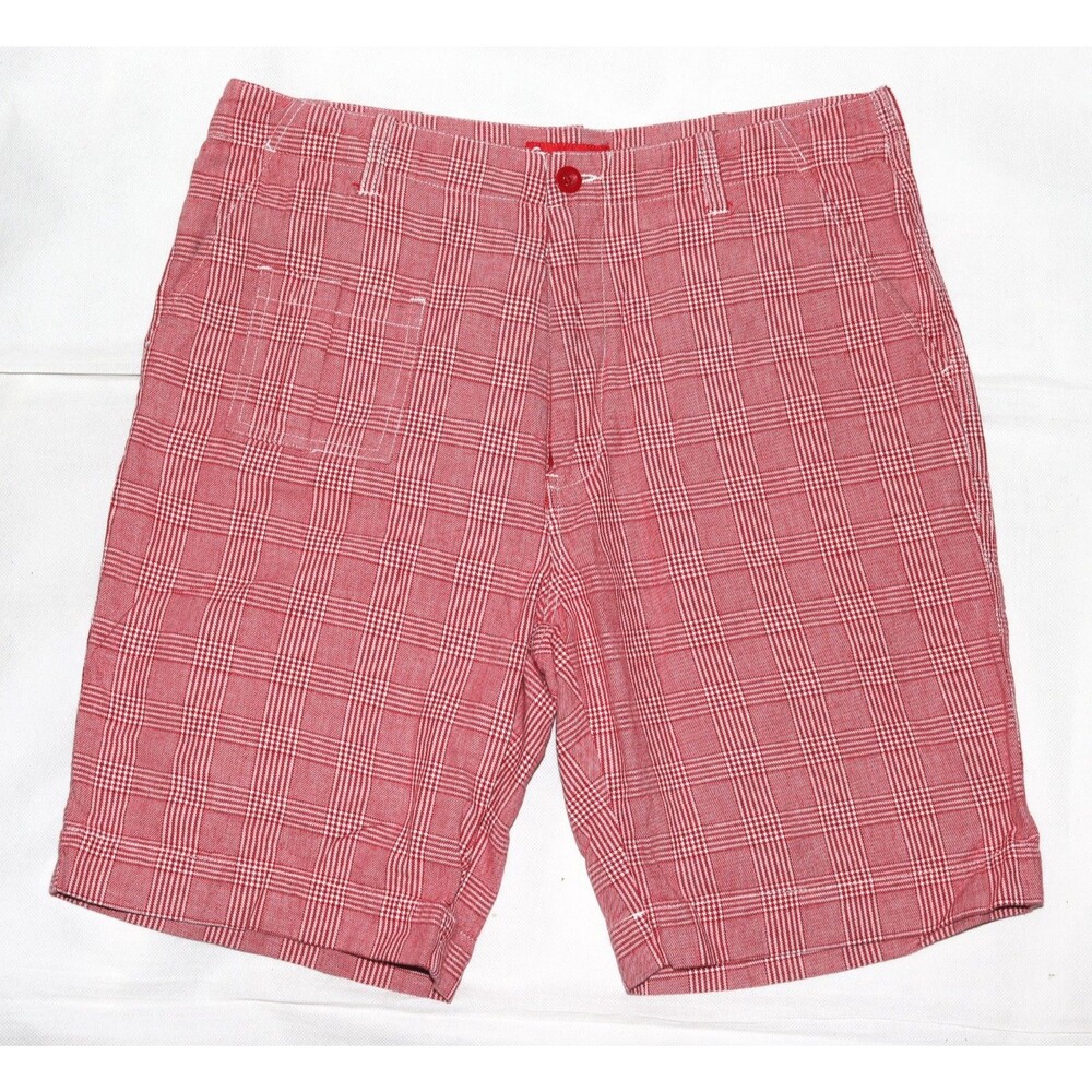 Supreme Plaid Chino Shorts Men's Size 32 Casual 2009 Summer Style‎ Streetwear